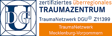 Logo Traumazentrum, Unfallchirurgie der Uniklinik Rostock